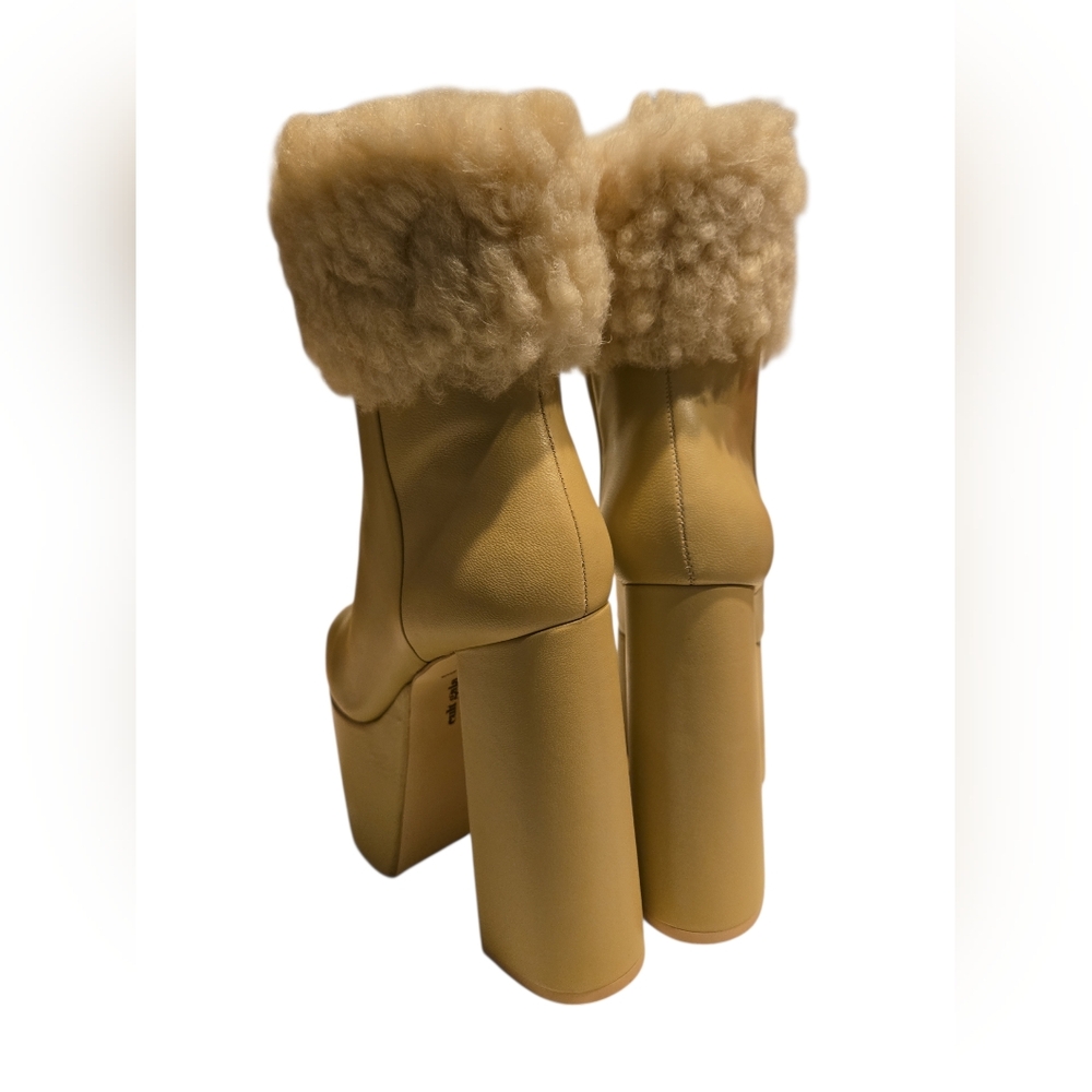 Cult Gia Katya Genuine Shearling Boot Size 36.5 - Picture 4 of 10